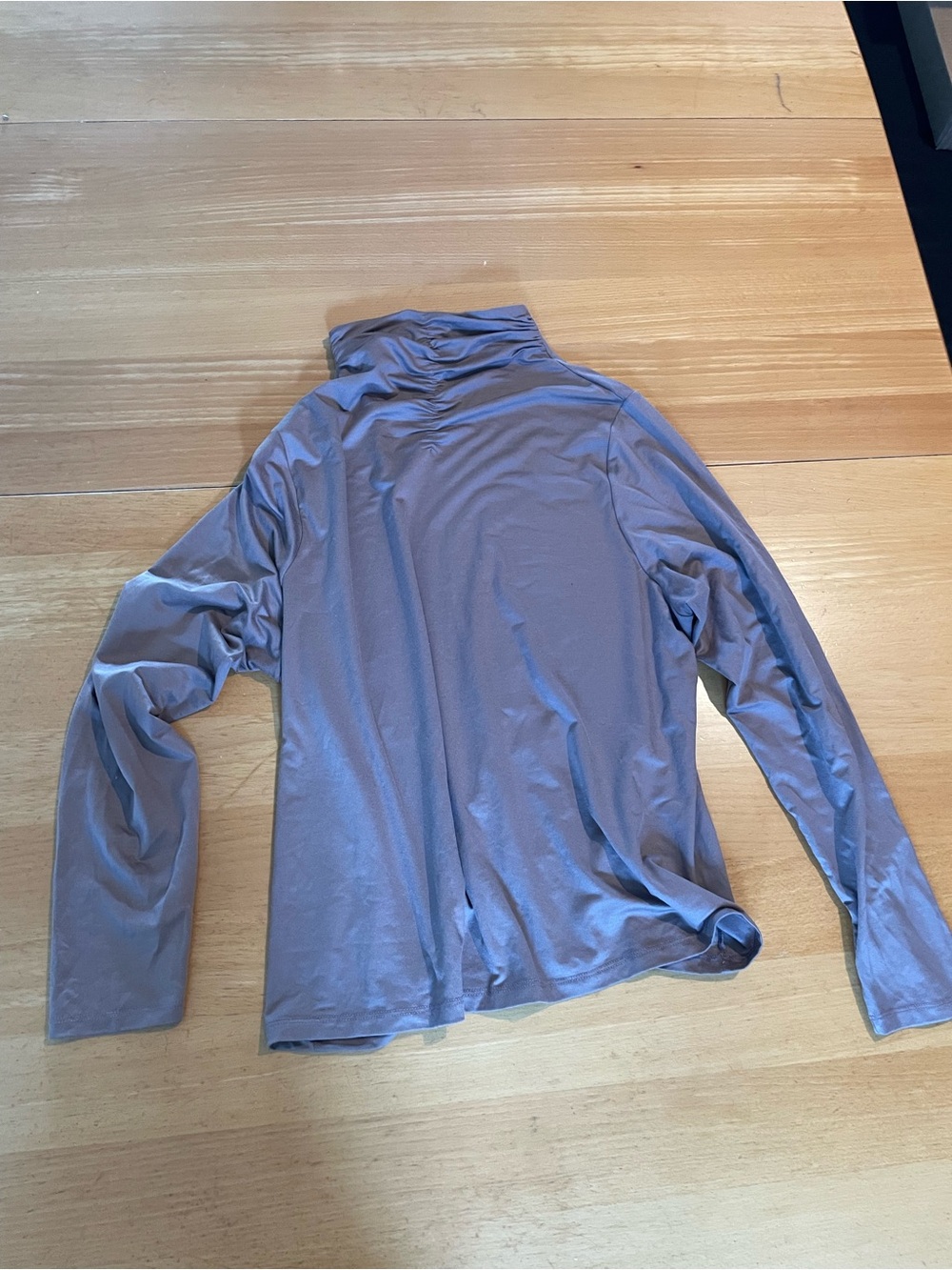 a new day Dusty Purple Turtleneck Top